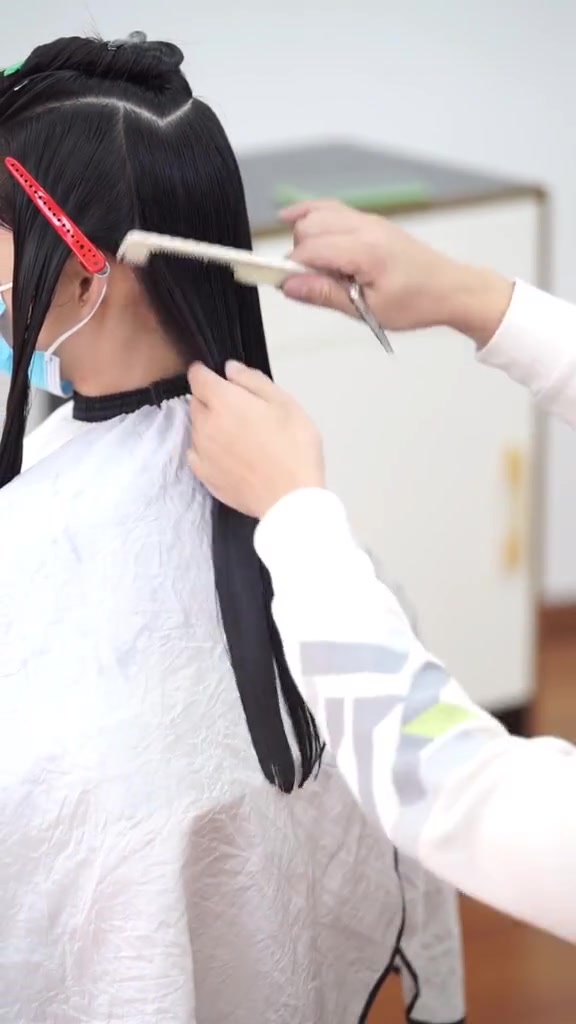 弹性抱团卷,这一款几乎不用打理的发型,我真的是太爱了