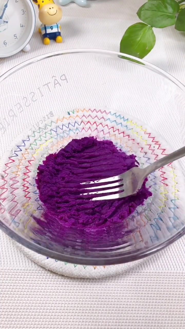 紫薯这样做就是好吃啊