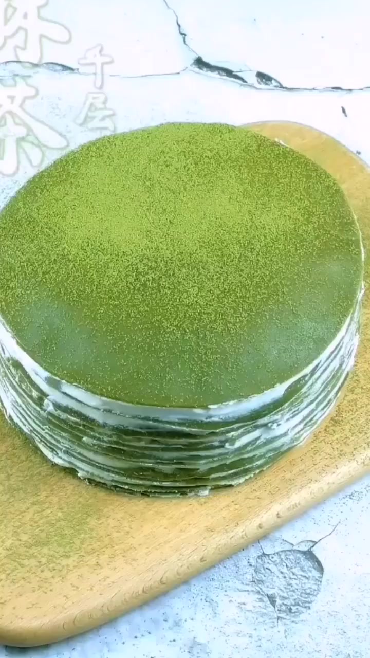 网红千层蛋糕:好吃易做