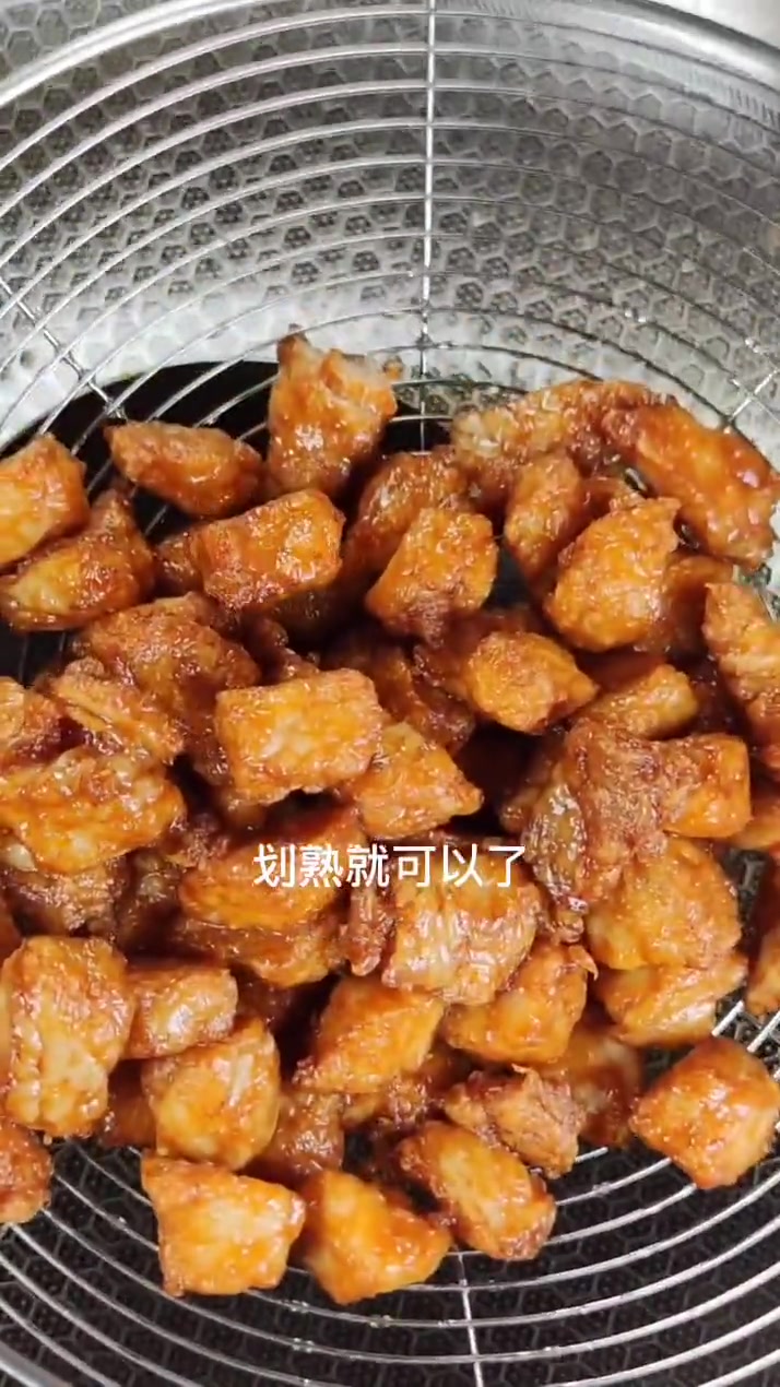 杏鲍菇炒肉丁,简单好吃,喜欢的收藏