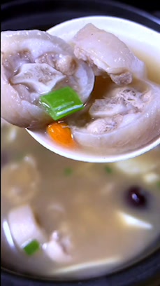 猪尾汤这么做好喝还有用