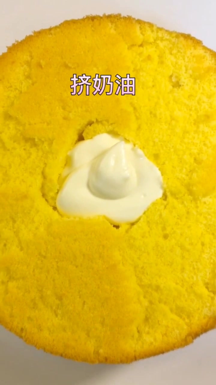 简易版爆浆珍珠蛋糕的做法,让你看到就想吃