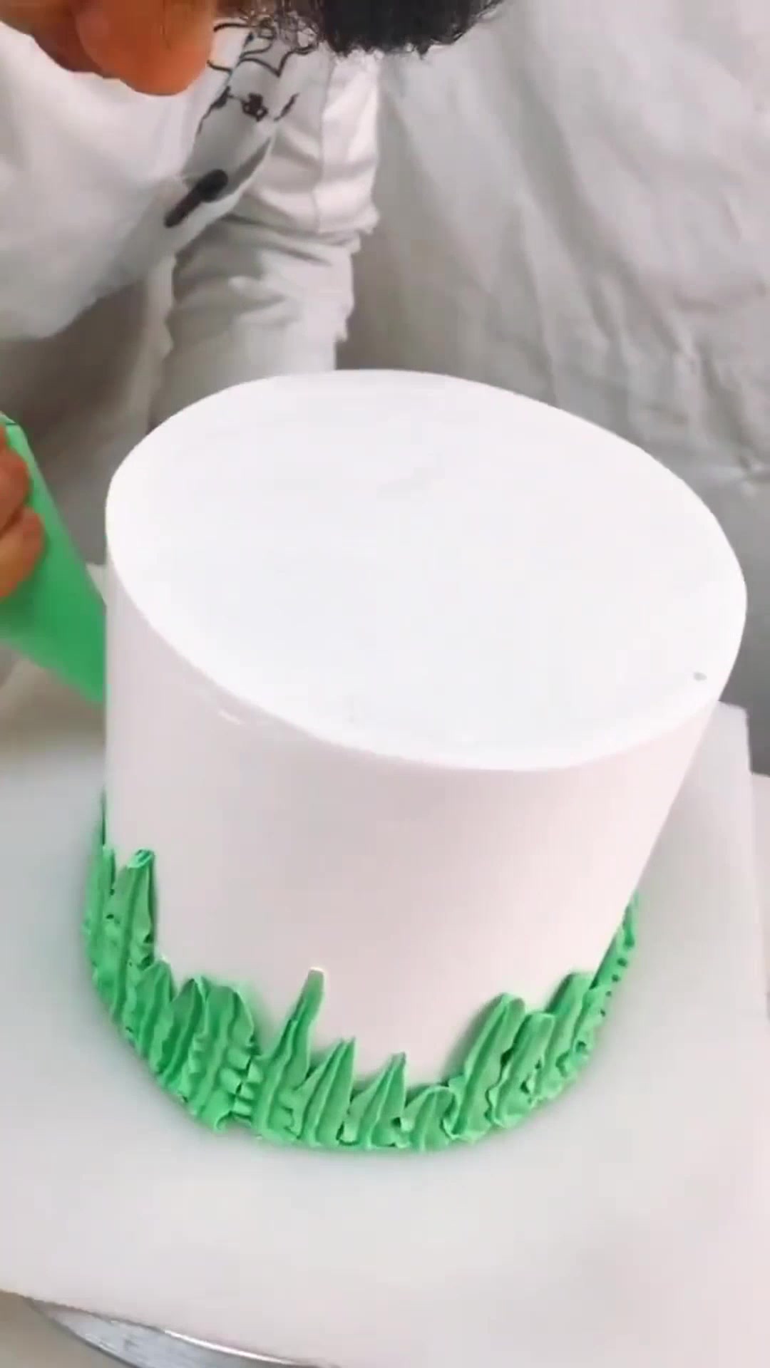 蛋糕师制作的向日葵蛋糕,看着简单又好看哦