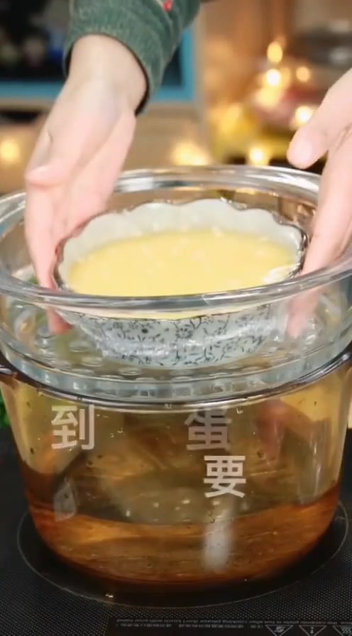 虾仁蒸蛋,大人小孩都能吃,快双击收藏