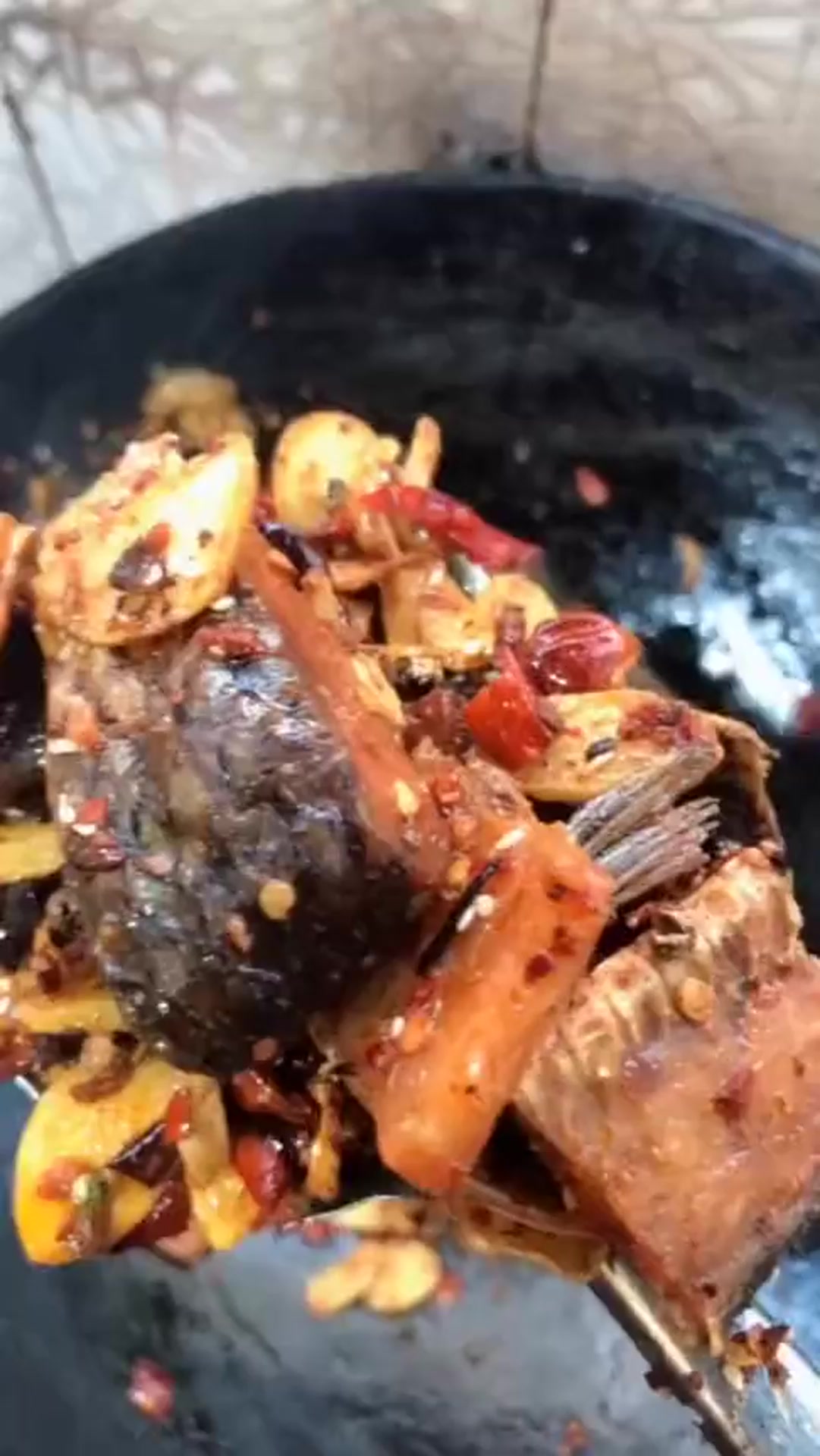 湖北宜昌长阳特产,风干鱼,有人喜欢吗?可香了