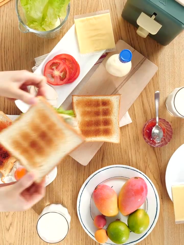 九阳烤面包机烤吐司机多士炉家用吐司片加热小型迷你三明治早餐机