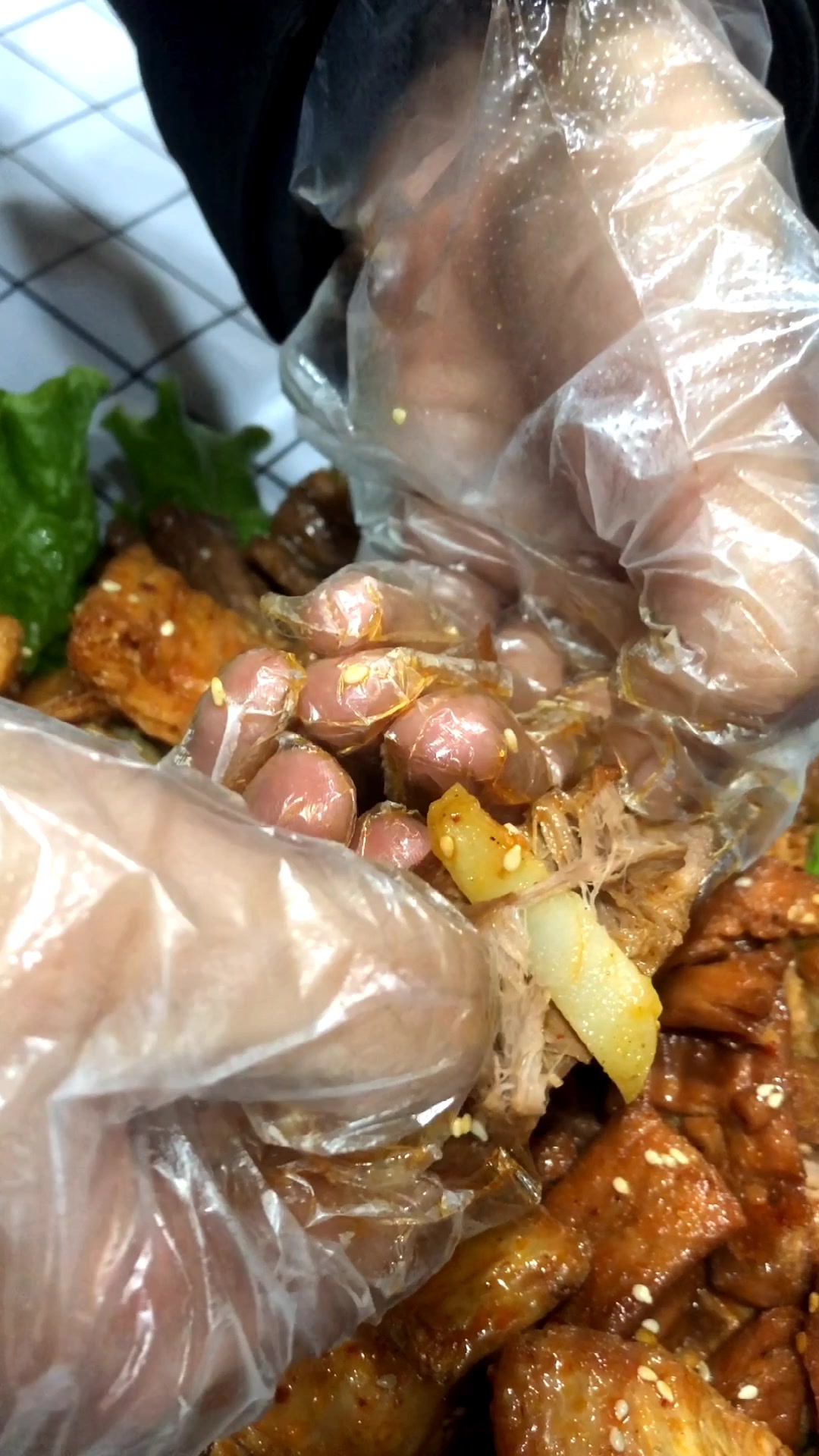 手撕素肉,男女老少都喜爱的豆制品,高蛋白,低脂肪,出摊半小时