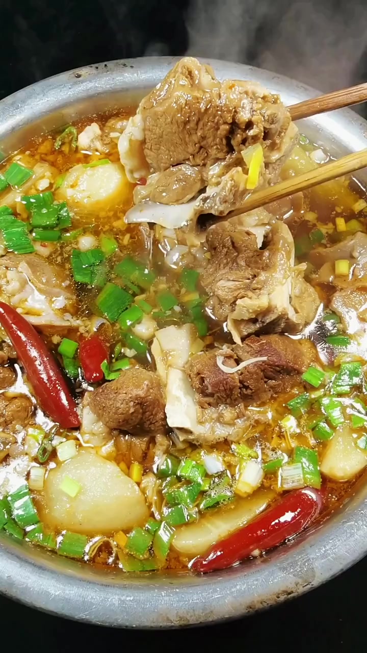 羊肉火锅好吃的做法教程