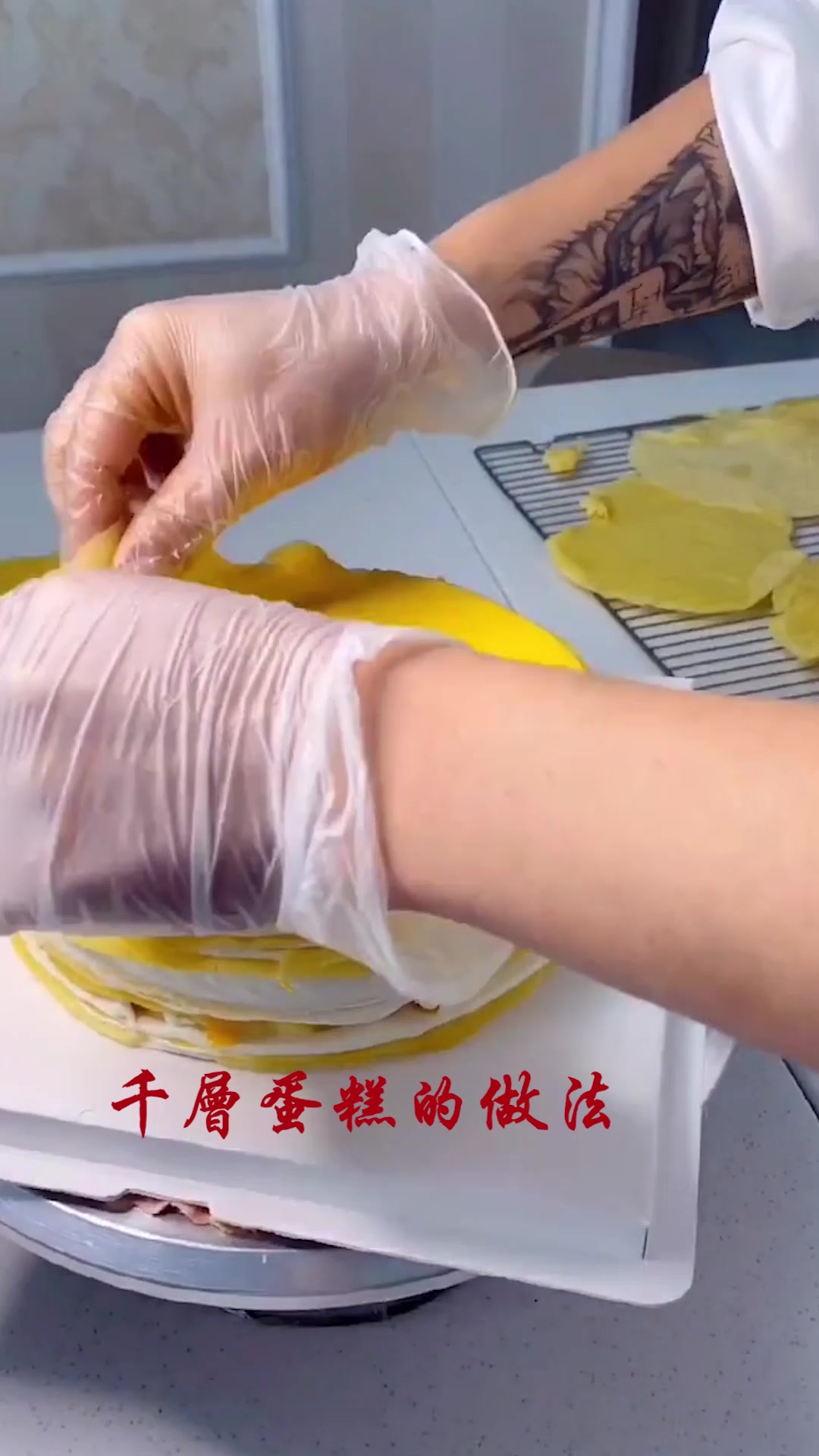 本以为是一块普通的千层,没想到竟做成了高级私人定制!