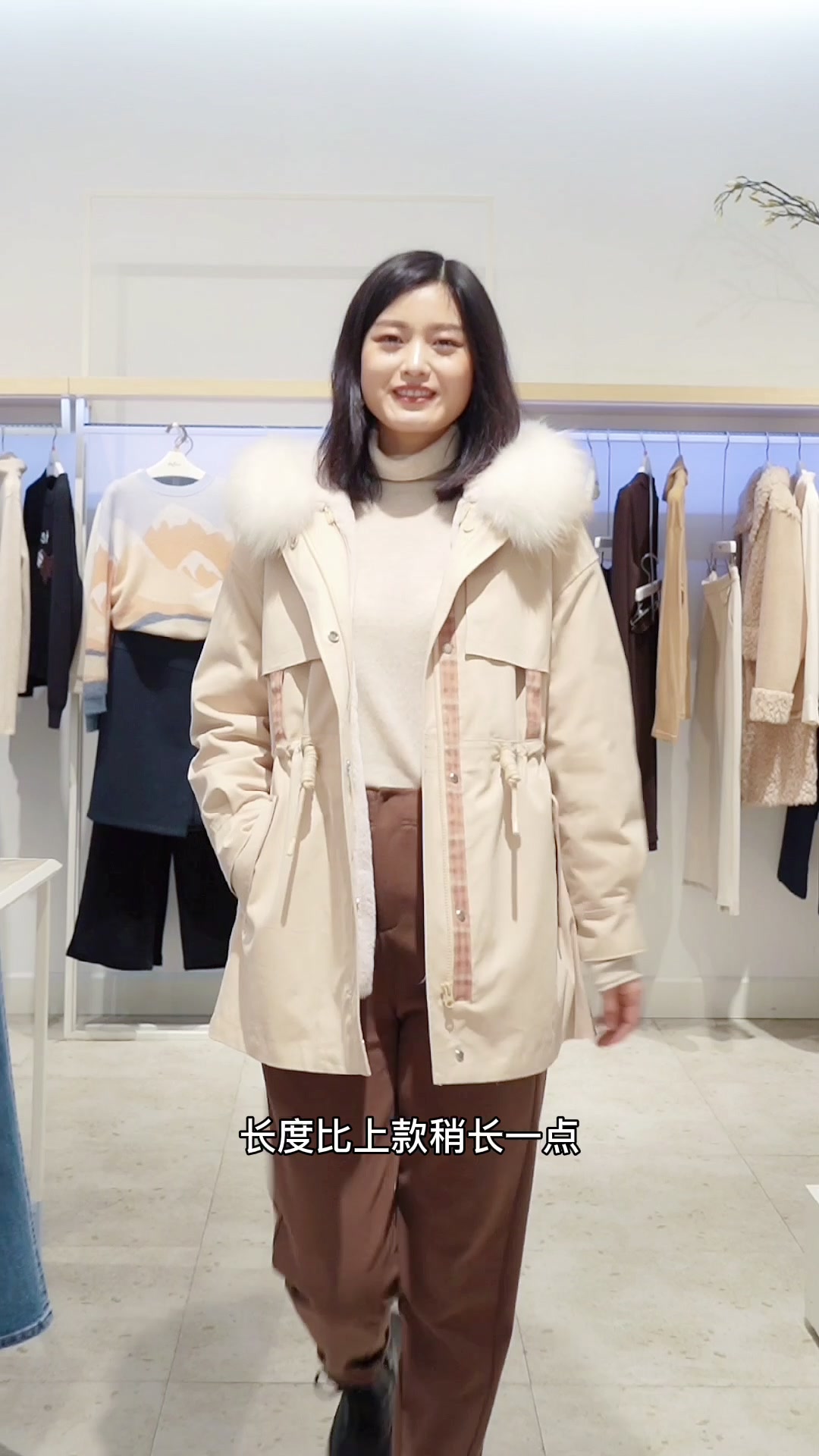 伊芙丽派克服羽绒服,超暖～