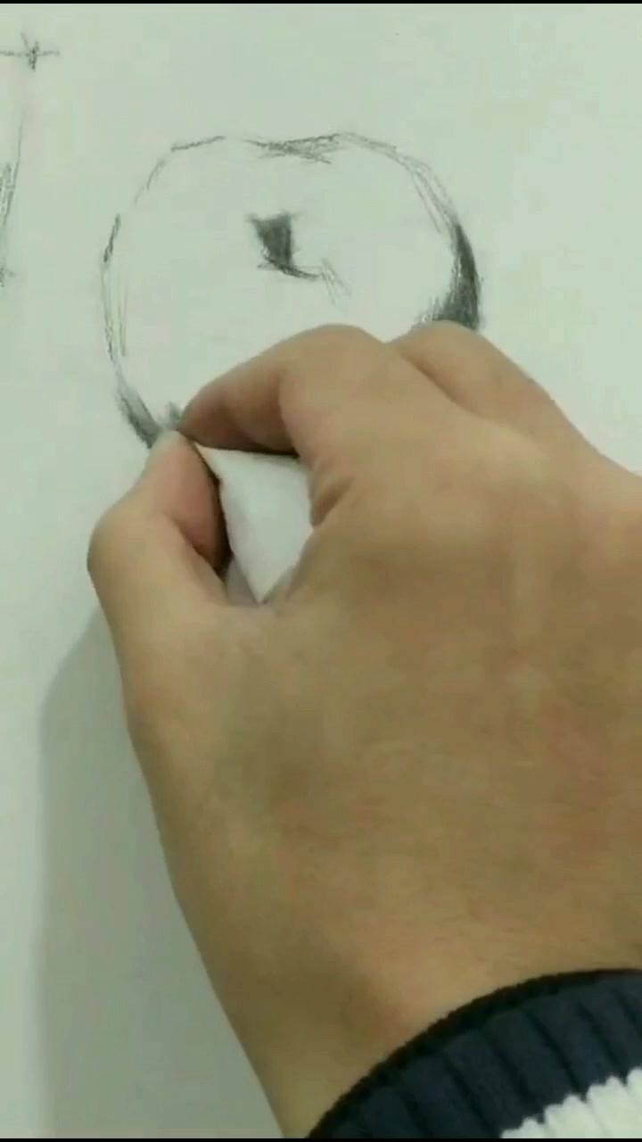 超级简单的素描基础苹果教学来啦,轻轻松松学会光影处理哦