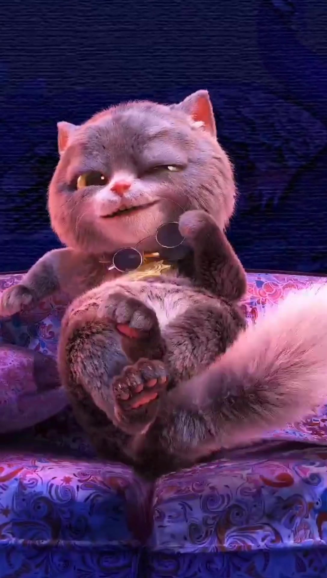 斑布猫:你们要的满屏壁纸,跟着节奏摇起来