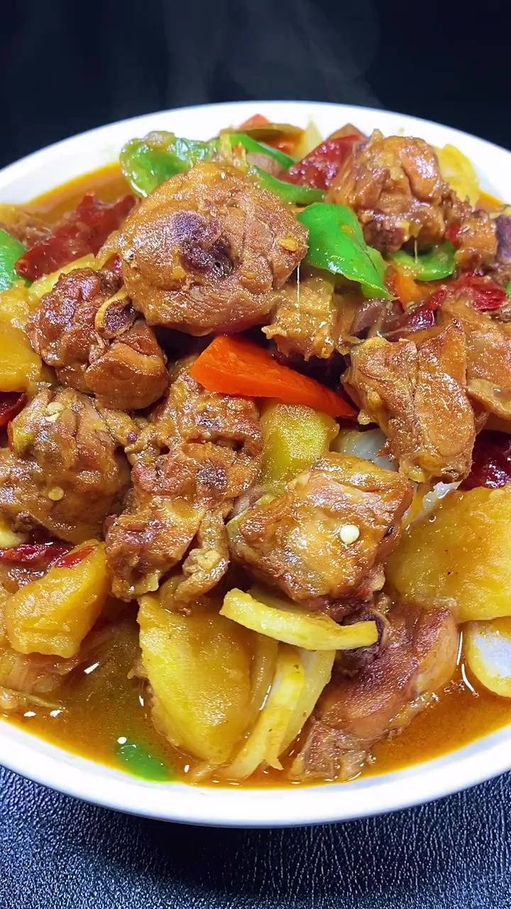 新疆特色大盘鸡的做法