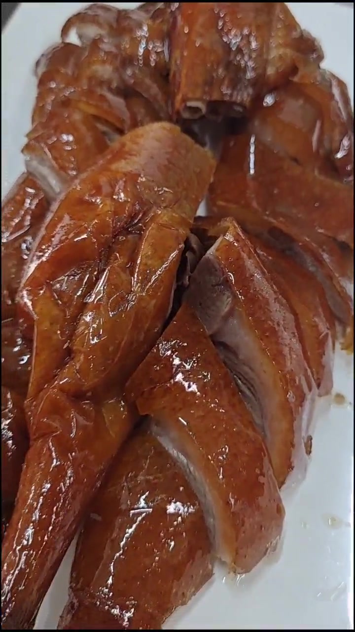 传统广式木炭烧鹅