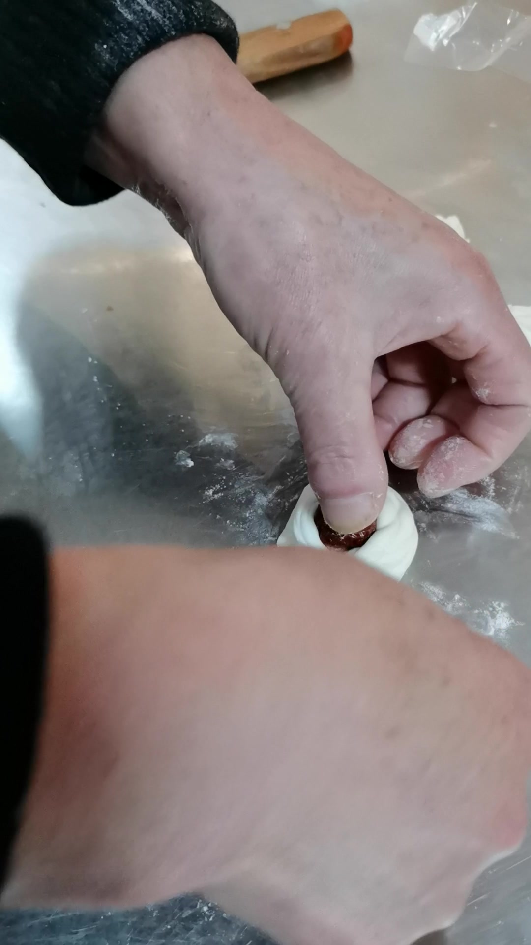 民俗过年蒸花馍,过年蒸枣山