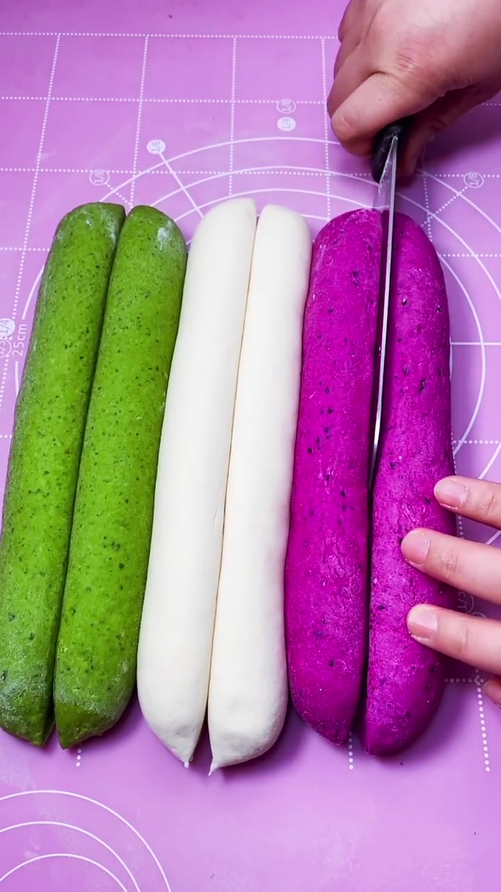 彩色水饺的包法,特别详细,一学就会