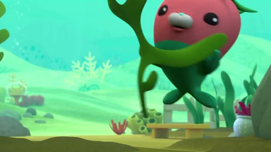 #海底小纵队大电影#之小萝卜的超级领导力来啦!火山爆发、熔岩即将入侵海藻地,小萝卜号召所有