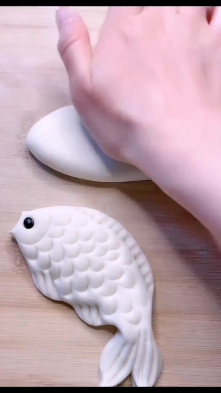 不用模具做的面鱼,看到最后,你学会了吗!