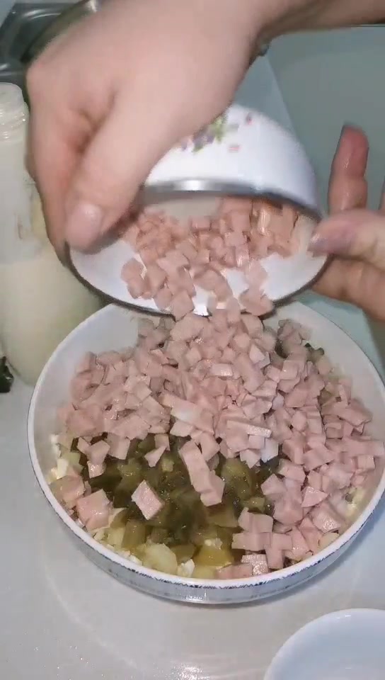 俄式沙拉,超喜欢的