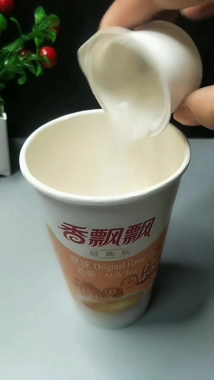 香飘飘还能这样吃?几刀切开,我的口水都快流出来了