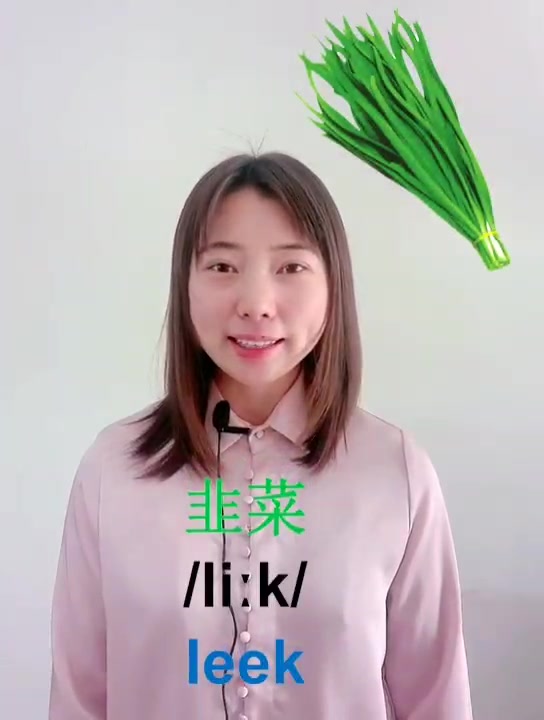 28种常见蔬菜英文单词标准读音(1),建议收藏