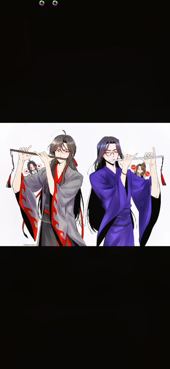 魏无羡,顾昀,两位最会吹笛子的大佬,长庚你的牌子过分了哈!