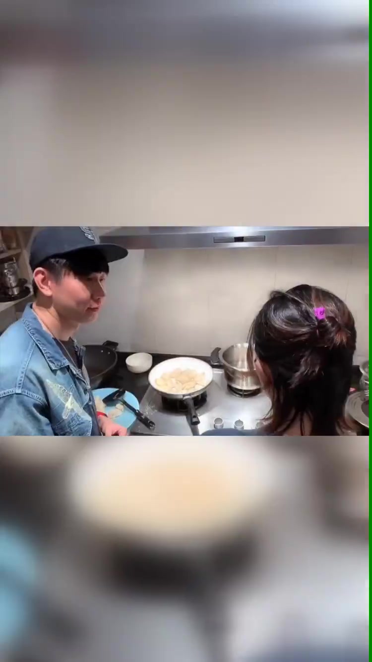 林俊杰孙燕姿一起包饺子