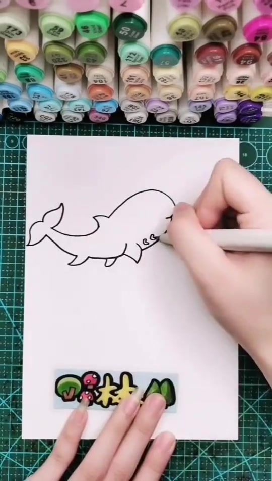 海底世界儿童画简笔画