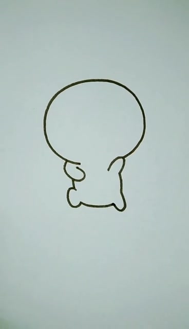加油中考学子加油简笔画