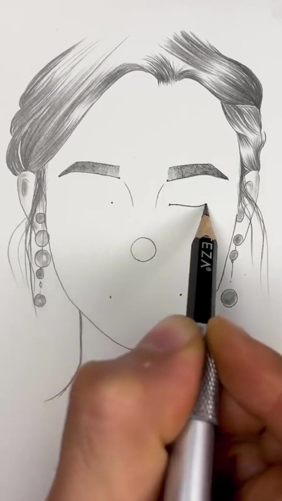 见识一下真正的高手,简单的简笔画定位,这一幕你学会了吗?