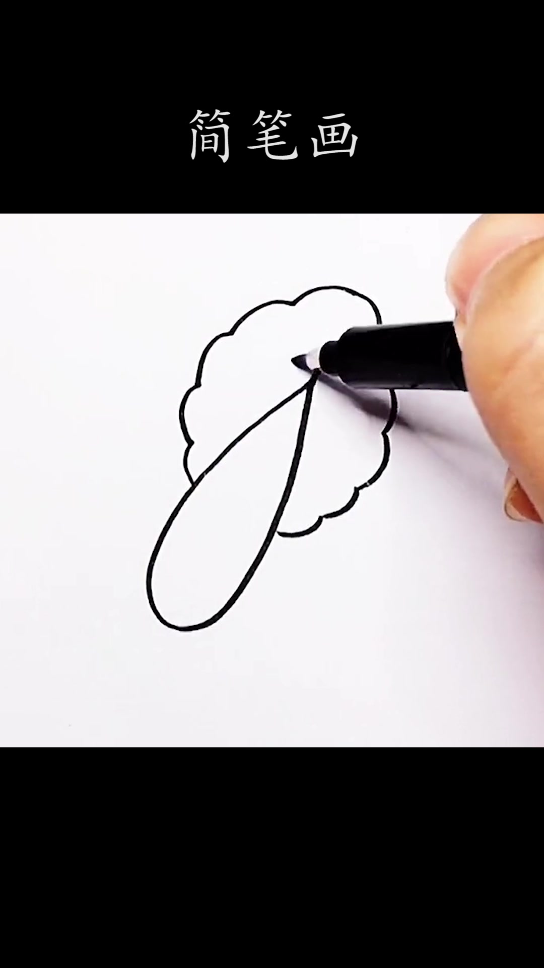 简笔画,每天一个小白菜,生活快乐又养生健康!