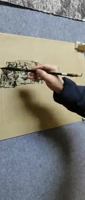 国画山水石头快速画法 以及结构