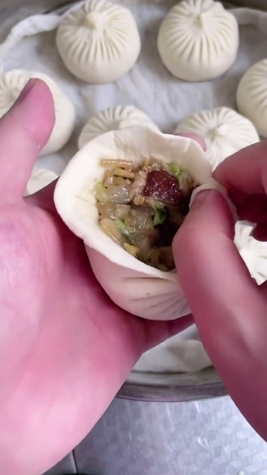 慢动作包包子教程,这样就不会再有人说不好看了