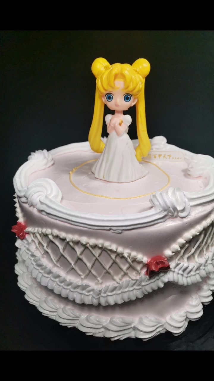 小公主生日蛋糕,学习蛋糕技术宿州百甲实战蛋糕烘焙学校