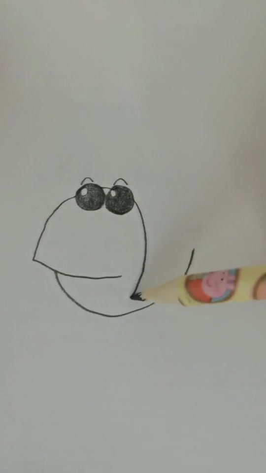 每日一画,自由的小鱼