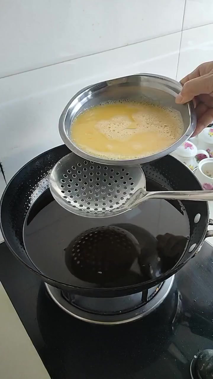 鸡蛋花最新吃法,接下来的操作,还是第一次见到