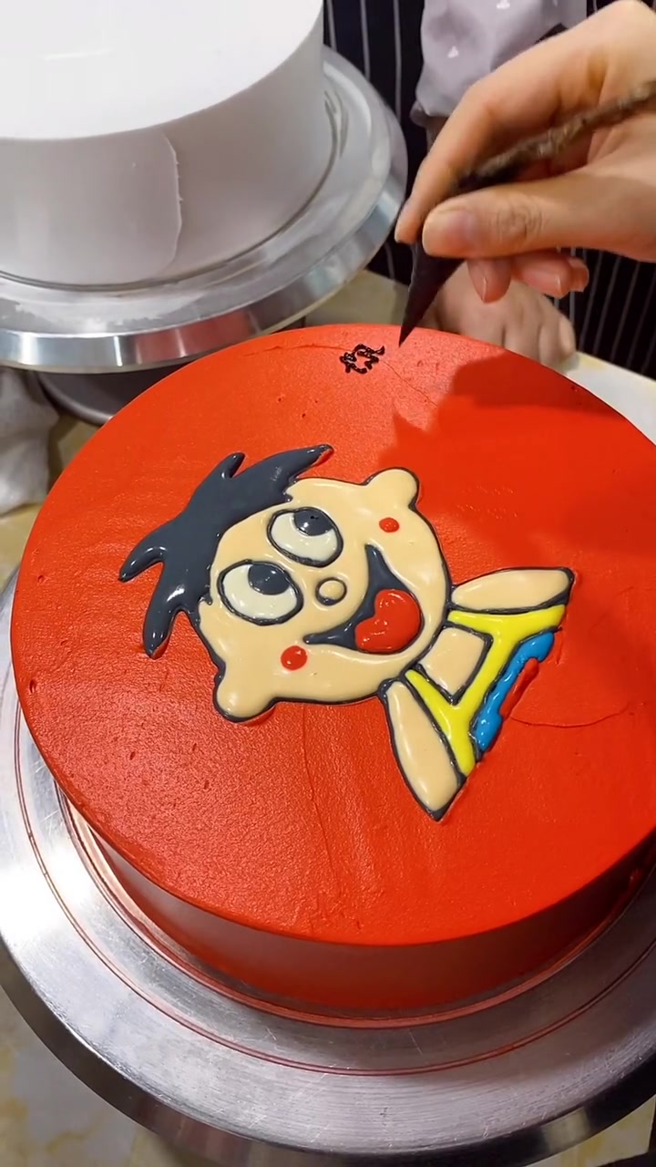 亲手做个旺仔生日蛋糕,隔壁小孩馋哭了