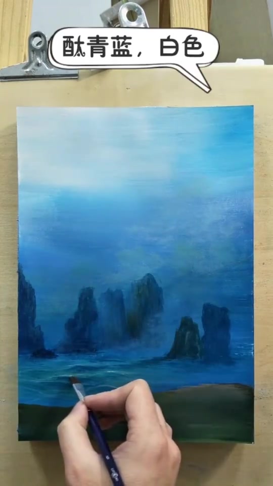 画画拜个年你们要求的大鱼海棠提前祝大家春节快乐