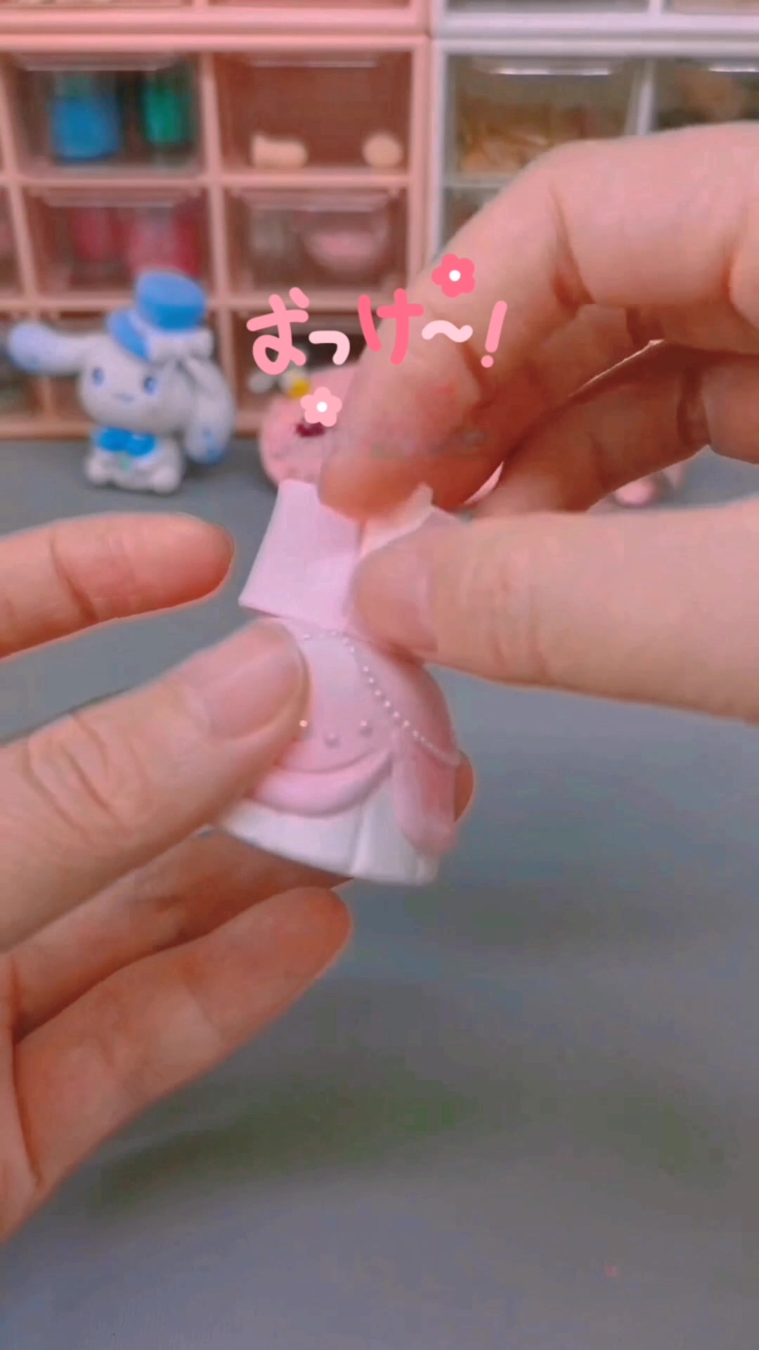 手工粘土卡通娃娃