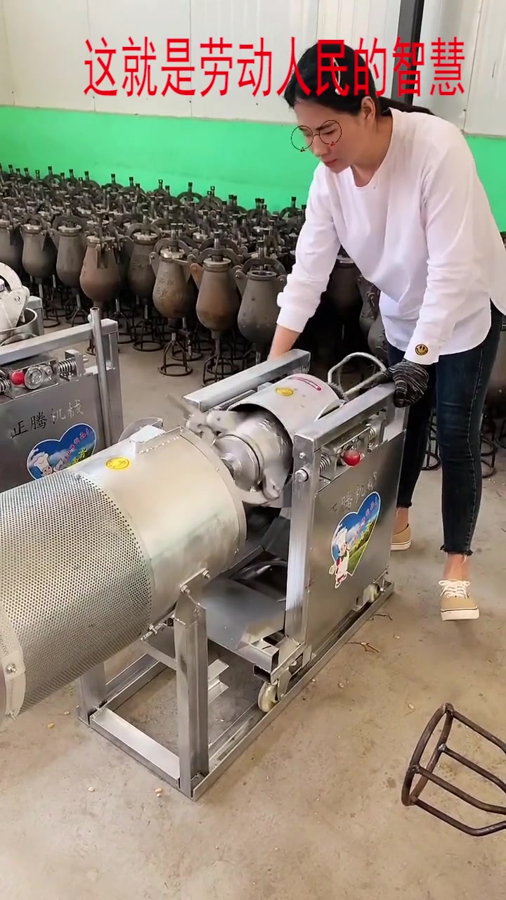 大炮式爆米花机,这发明让我长见识了,不愧是利民神器