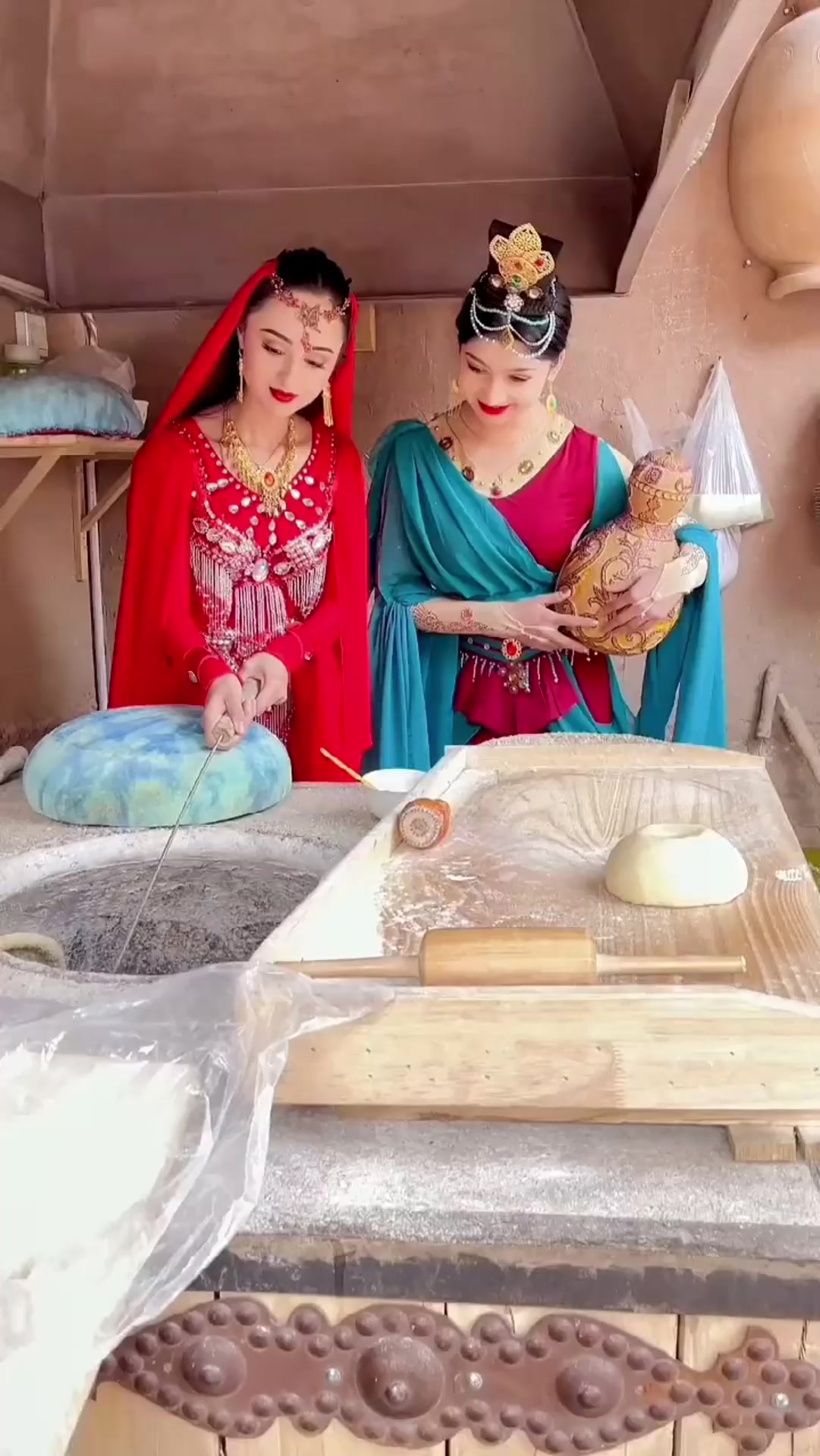 新疆特有美食,眼前的一幕,太让人心动了