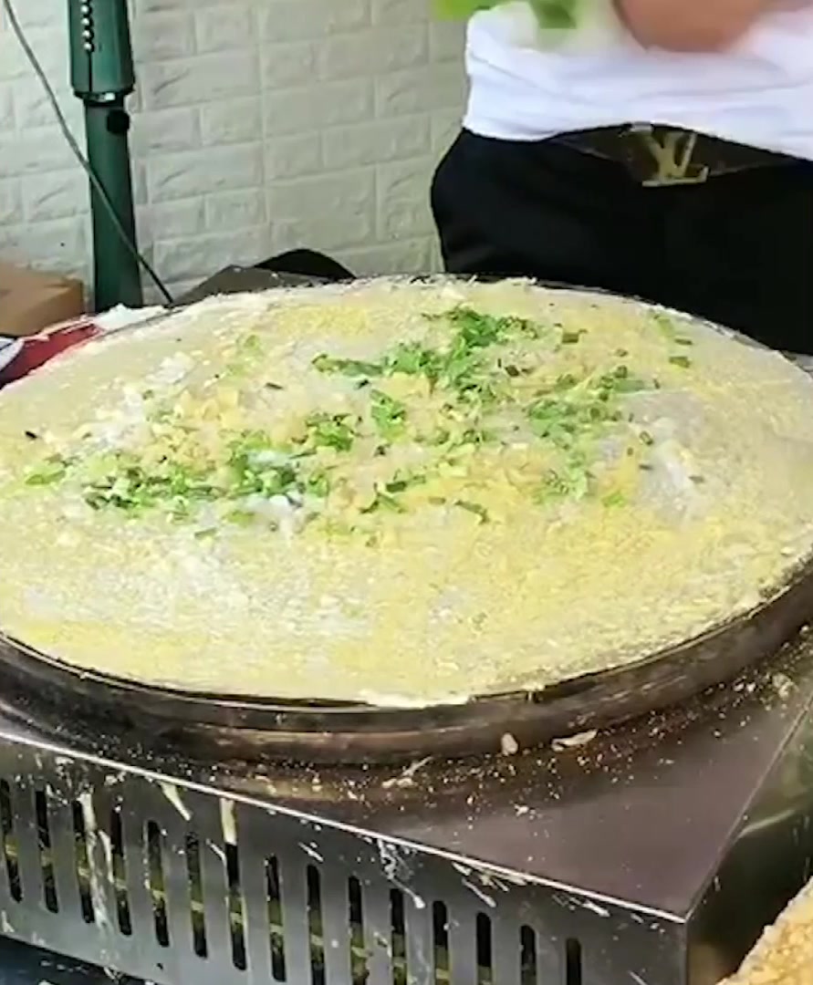 杂粮煎饼面糊配方和手法教学来了,一学就会