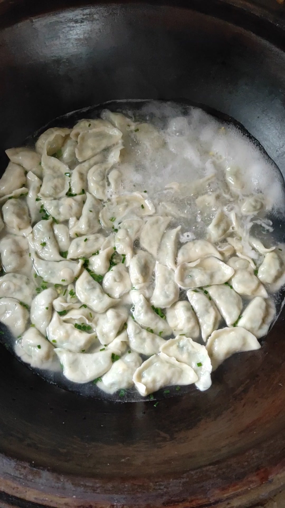 韭菜鸡蛋虾仁三鲜馅饺子