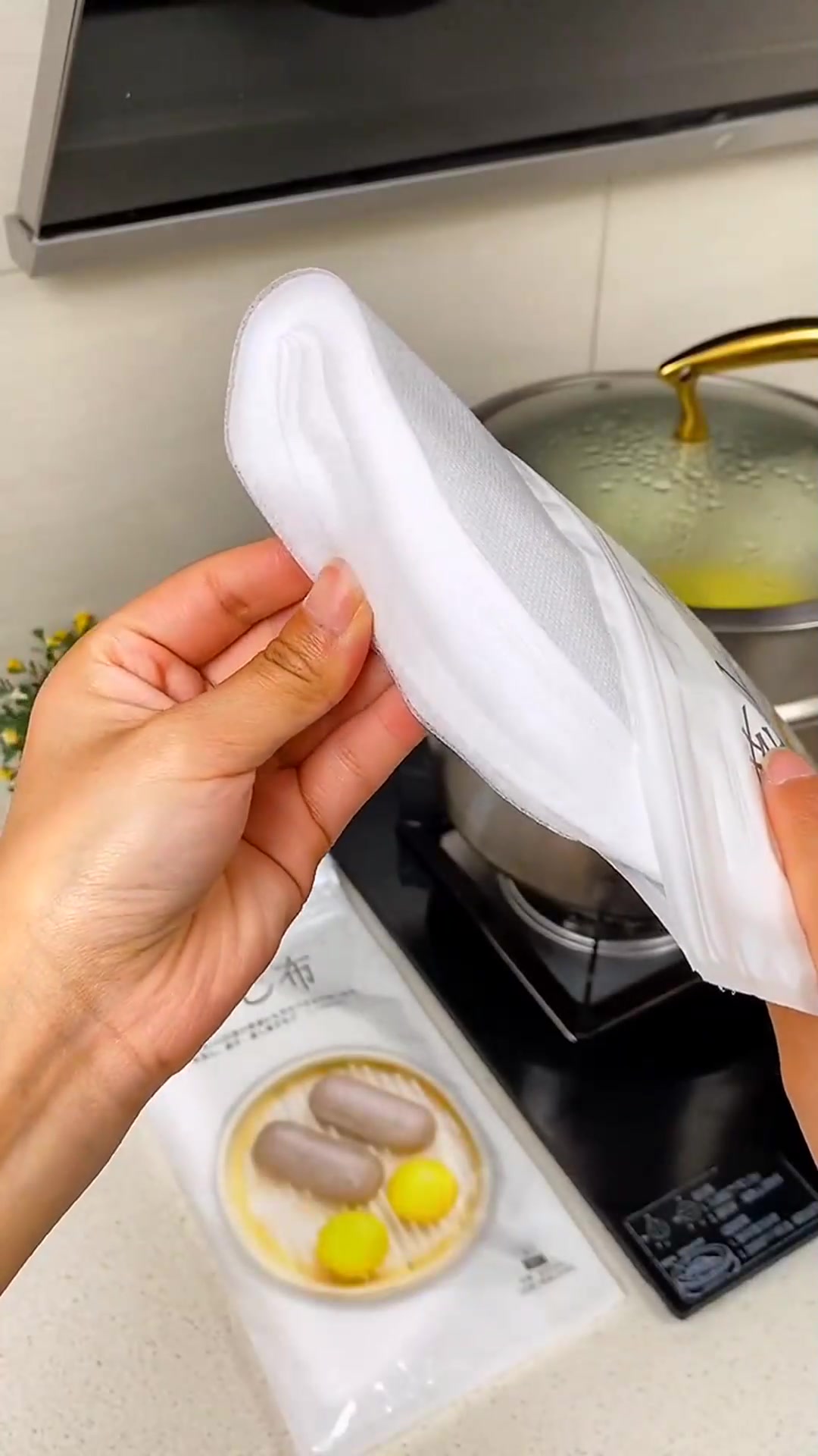 家里必备这样的蒸笼布,还能重复实用,果然是厨房好物!