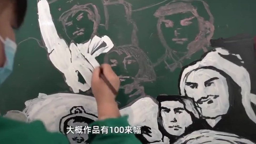 【超强版“扫地僧”!南大吴阿姨,被保洁工作耽误的灵魂画手[good]】南京大学的保洁员阿姨