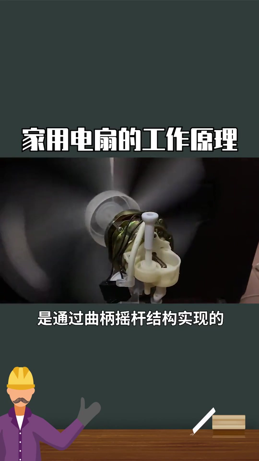 电风扇家家都有,但是它的的工作原理可不是人人都知道,快来了解