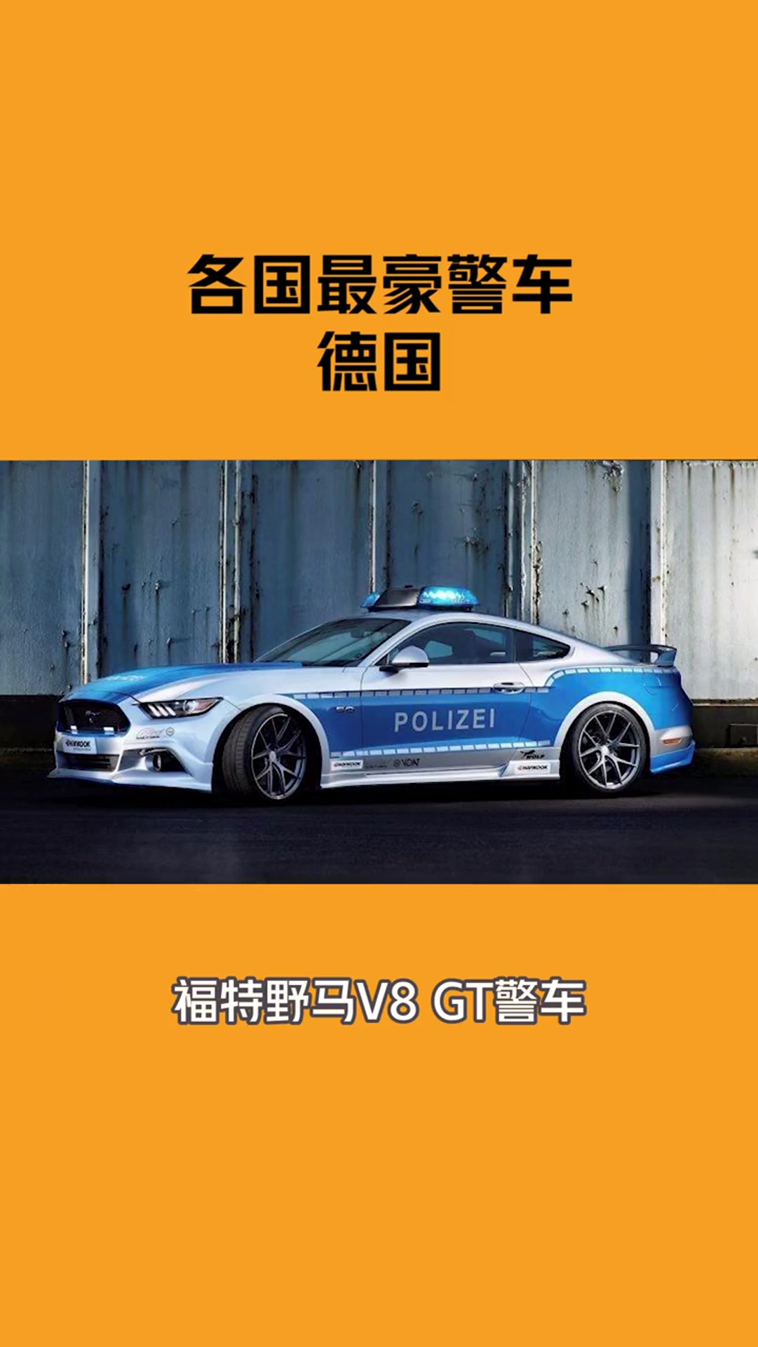 不限高速的德国,满大街豪车,警车这样是认真的吗?