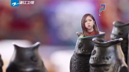 @何超莲说黑陶鱼好像邓紫棋#追星星的人# @窦骁 @何超莲 来到黑陶馆准备做手工黑陶,不过