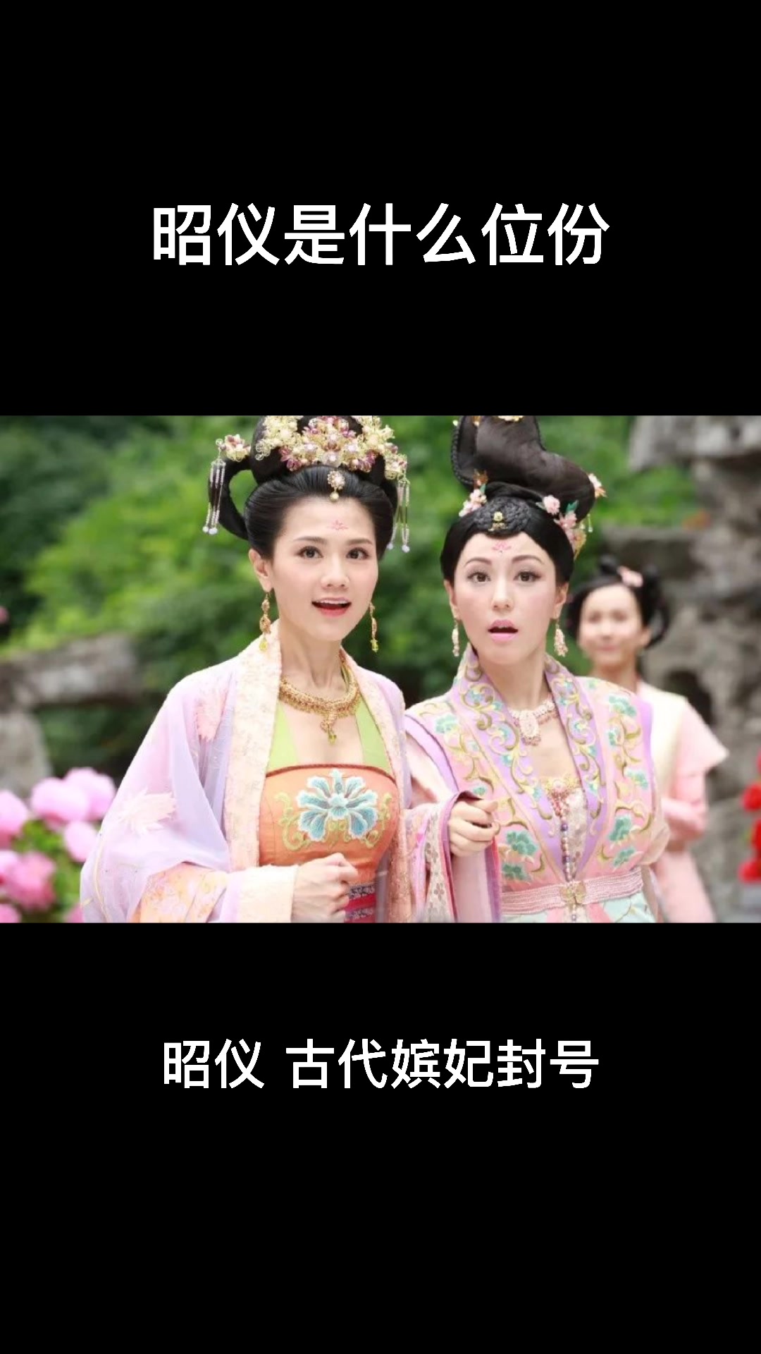昭仪是什么位份?
