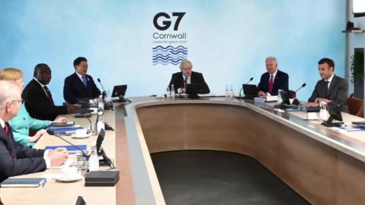 【G7公报强调“维护台海稳定的重要性” 驻英使馆:台湾问题不容外来干涉】七国集团峰会公报强